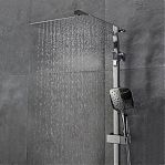 Душевая система Gappo G2418  латунь, цвет хром, тропический дождь