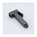 Смеситель с гигиеническим душем Frap F7504-9, оружейная сталь