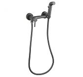 Смеситель с гигиеническим душем Frud R7503-9, оружейная сталь