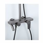 Душевая система Frap F24201-9 оружейная сталь