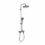Душевая система Frap F24201-9 оружейная сталь