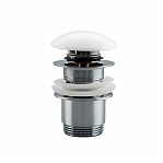 Донный клапан Frap F60-8 с переливом, хром