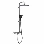 Душевая система Frap F24203-9, оружейная сталь 