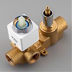 Душевая система Gappo Futura G7117-8 встраиваемая, хром, белый, тропический дождь