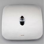 Душевая система Gappo Futura G7117-8 встраиваемая, хром, белый, тропический дождь