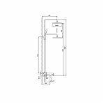 Душевая система Gappo G2406-6, черный, латунь, тропический дождь