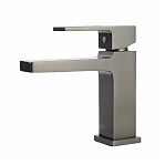 Смеситель для умывальника AETHERPRIDE A1017-9, цвет оружейная сталь