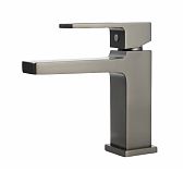 Смеситель для умывальника AETHERPRIDE A1017-9, цвет оружейная сталь