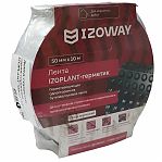 Лента монтажная IZOWAY Izoplant-герметик, односторонняя, самоклеящаяся, ширина 50 мм, длина рулона 10 м