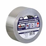 Лента алюминиевая Unibob 37284 клейкая, серебристая, ширина 50 мм, длина 50 м