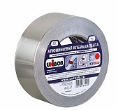 Лента алюминиевая Unibob 37284 клейкая, серебристая, ширина 50 мм, длина 50 м