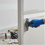 Лента Сибртех 88731, углоформирующая, металлизированная, белая, 50 мм x 30 м