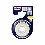 Лента клейкая Unibob, двусторонняя, вспененная, для внутренних работ, 19 мм х 1.5 м