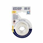 Лента клейкая Unibob, двусторонняя, вспененная, для внутренних работ, 19 мм х 1.5 м