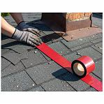 Лента кровельная битумная Шабашка 035-4013, красный, 0.1х3 м