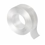 Скотч Park 103909 двусторонний, многоразовый, прозрачный, акрил, ширина 30 мм, длина 2 м