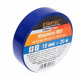 Изолента ПВХ 18 мм х 20 м синяя Startul Profi