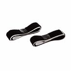 Лента-липучка  Сила притяжения THL72-07 ПВХ, самоклеящаяся, черная, 19 х 460 мм