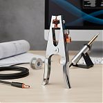 Клемма заземления Solaris E-500C, зажим пружинный, для соединения кабелей