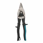 Ножницы по металлу Gross Piranha 78327, длина 230 мм, прямой рез Bulldog 