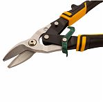 Ножницы по металлу Denzel  78371, длина 270 мм, правый и прямой рез