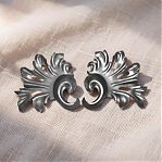 Накладка штампованная, для изделий художественной ковки, сталь, 1141.01, пара