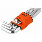 Набор ключей шестигранных Startul PRO-89209, длинные, в упаковке 9 штук