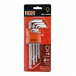 Набор ключей шестигранных Startul PRO-89209, длинные, в упаковке 9 штук