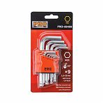 Набор ключей шестигранных Startul PRO-89409, длинные, в упаковке 9 штук