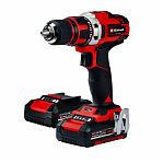 Дрель-шуруповерт аккумуляторный Einhell PXC TE-CD 18/40-1 Li, 18 В, 2акк.1.5Ah+з.у