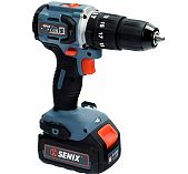 Аккумуляторный шуруповерт ударный Senix PDHX2-M2-EU SET 20В 60Нм 1акк 4.0Ah+з.у.