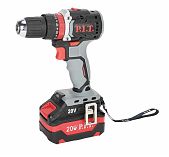 Аккумуляторный шуруповерт бесщеточный ударный P.I.T. PSB20H-10C/1 20В 1акк 2Ah+з.у.