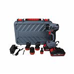 Шуруповерт аккумуляторный Profipower MKBL-18BM, 4 насадки, бесщеточный, 18 В, 2 акк. х 2.0 Ah+з.у.