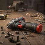 Винтоверт аккумуляторный Kross KLi 16TD, TYPE 2, бесщеточный, 16В, 2 акк. х 2,0 Ah+з.у.