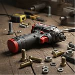 Винтоверт аккумуляторный Kross KLi 16TD, TYPE 2, бесщеточный, 16В, 2 акк. х 2,0 Ah+з.у.