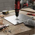 Дрель-шуруповерт Wortex DR 1025-1 D, 2 скорости, 50 Нм, 300 Вт