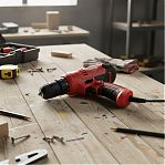 Дрель-шуруповерт Wortex DR 1025 D, 2 скорости, 30 Нм, 400 Вт