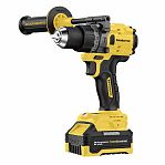 Шуруповерт аккумуляторный Hanskonner HCD2040C, ударный, 18В, 80 Нм, 2 акк. х 4,0Ah+з.у