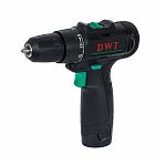 Дрель-шуруповерт аккумуляторная DWT ABSP-12 NF-2 BMC, 12 В, 2 аккумулятора, зарядное устройство, щеточный двигатель