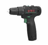 Дрель-шуруповерт аккумуляторная DWT ABSP-12 NF-2 BMC, 12 В, 2 аккумулятора, зарядное устройство, щеточный двигатель