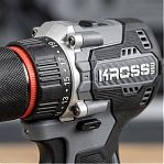 Шуруповерт аккумуляторный Kross KLi 2101 BL, хвостовик SDS-Plus, 2 акк. 21В х 2.0 Ah, з.у.