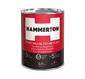 Грунт-эмаль Hammerton 3 в 1 по металлу, быстросохнущая, матовая, красная, 0.9 л