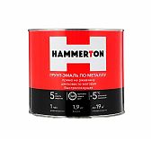 Грунт-эмаль Hammerton 3 в 1 по металлу быстросохнущая шелковисто-матовая коричневая 1,9 л