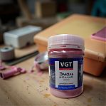 Эмаль акриловая VGT ВД-АК-1179 Металлик, для декоративных работ, гранат, 0.23 кг