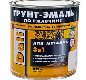 Грунт-эмаль по ржавчине Dali 3 в 1, глянцевая, слоновая кость 0.75 л