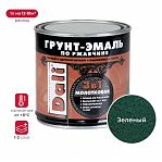 Грунт-эмаль Рогнеда Dali 3 в 1 по ржавчине молотковая, зеленый 0.75 л