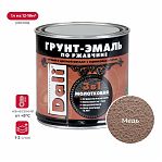 Грунт-эмаль Рогнеда Dali 3 в 1 по ржавчине молотковая, медный 0,75 л