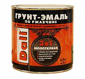 Грунт-эмаль по ржавчине Dali 3в1 молотковая, золотистая 0.75 л