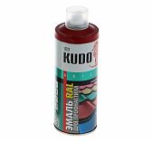Эмаль для металлочерепицы KUDO KU-03005R, винно-красный, 520 мл 