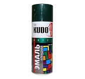 Эмаль Kudo высокопрочная, алкидная, темно-зеленая, 520 мл KU-1007